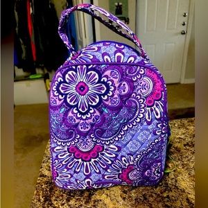 Purple pattern Vera Bradley, lunch box, never used